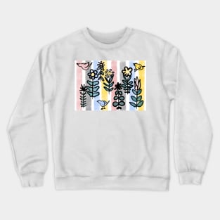 Kids Drawing Crewneck Sweatshirt